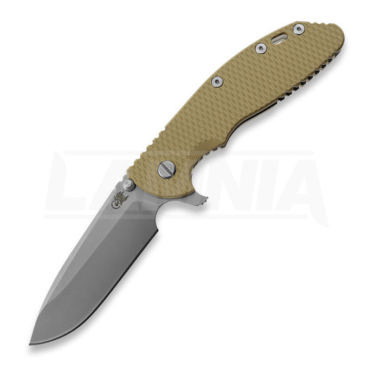 Saliekams nazis Hinderer 4.0 XM-24 Spear Point Tri-Way Stonewash Coyote G-10