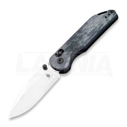 Saliekams nazis Kizer Cutlery Assassin Nitro-V, Denim Micarta