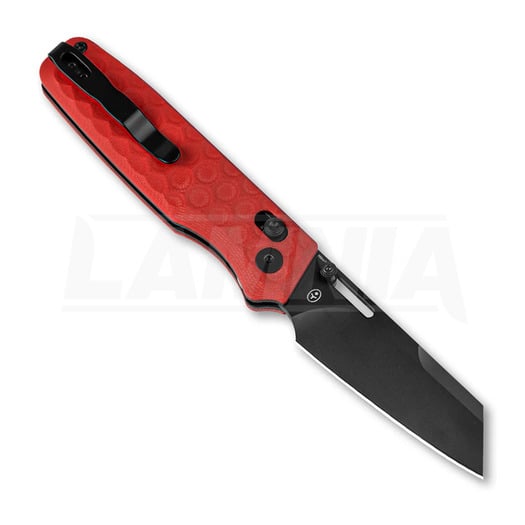 Kizer Cutlery Task Nitro-V vouwmes, Red G-10