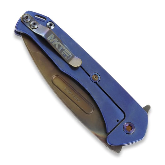 Medford Praetorian Slim Flipper S35VN Vulcan Tanto, Blue