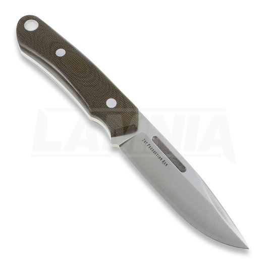 Cuchillo de caza Bark River Springbok, verde