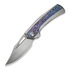 Πτυσσόμενο μαχαίρι We Knife Nefaris, Polished BB/Flamed Ti, Hand Rubbed Satin WE22040FA-1