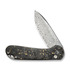 Briceag CIVIVI Button Lock Elementum II Damascus, Gold Shred CF C18062P-10