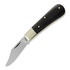 Twisted Assisted - T.A. Sheffield Clip Point Barlow, Black/Green Micarta