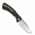 Null Knives Ghoul - Black PVD/Gold folding knife