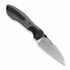 Null Knives Voodoo - Black Micarta folding knife