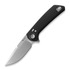 Saliekams nazis Reate PL-XF Black Aluminum, Satin/Stonewash