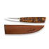 Roselli - Carving knife short, Curly birch