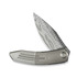 We Knife Sine Wave Damasteel, Polished BB/Satin Ti WE23069B-DS1