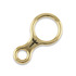 Audacious Concept - Mini Figure Eight - Brass - Hand Polished