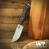 Nůž Work Tuff Gear Nomad Bushcrafter K329, saber, satin, stinger yellow G10