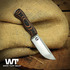 Work Tuff Gear Nomad Bushcrafter K329 mes, saber, satin, stinger yellow G10