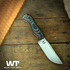 Work Tuff Gear Nomad Bushcrafter K329 kés, saber, satin, swamp camo