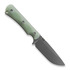 McNees Custom Knives Ridge Runner - Atomic - Jade G10 סכין