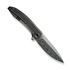 We Knife Acuminal Damasteel, Polished Gray Titanium WE23070-DS1