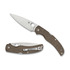 Spyderco - Native Chief Brown Canvas Micarta CPM CRU-WEAR