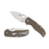 Spyderco - Native 5 Brown Canvas Micarta CPM CRU-WEAR