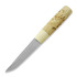 Cuchillo M.M Custom Knives Puukko, Curly birch, deer antler