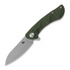 Black Fox - Dripper - Stonewash - Micarta OD Green