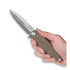 ANV Knives - Z400 BB - Sleipner Stonewash - G10, 올리브색