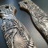 Svechnikov Workshop Spyderco Shaman Alien handle scales