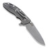 Hinderer XM-18 3,5" Spear Point working finish vouwmes, black/green