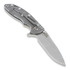 Hinderer XM-18 3,5" Spanto foldekniv, grey/Ti battle finish