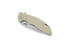 Hinderer XM-18 3,5" Spearpoint foldekniv, grey/Ti blue