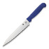 Spyderco - Utility Knife, niebieska, ząbkowane ostrze