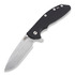 Hinderer XM-24 Spear point foldekniv, svart