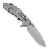 Hinderer XM-24 Spear point foldekniv, sort