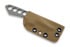 Krypteia Motsognir neck knife, coyote brown