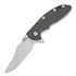 Hinderer XM-18 3,5" Bowie Containment Series foldekniv, green/black