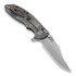 Hinderer XM-18 3,5" Bowie Containment Series foldekniv, black/green