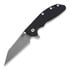 Briceag Hinderer XM-24 4" Wharncliffe, working finish TI, negru