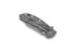 Hinderer XM-24 4" Wharncliffe foldekniv, working finish TI, sort