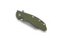 Hinderer XM-24 4" Wharncliffe vouwmes, working finish TI, olijfgroen