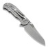 Hinderer MP-1 TI/G10 vouwmes, black/grey