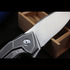 Custom Knife Factory Muscle satin összecsukható kés