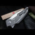 Custom Knife Factory Muscle satin összecsukható kés