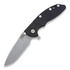 Hinderer XM-18 3,5" Spearpoint foldekniv, sort