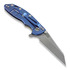 Briceag Hinderer XM-18 3,5" Wharncliffe Fatty, sand/Ti blue