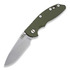 Hinderer - XM-18 3,5" Non-flipper Slicer, verde oliva