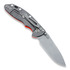 Briceag Hinderer XM-18 3,5" Non-flipper Slicer WF, portocaliu