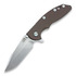 มีดพับ Hinderer XM-18 3,5" 20CV Harpoon Spanto, FDE