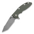 Hinderer XM-18 3.0 Harpoon Tanto összecsukható kés, working finish, od green