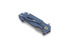 Hinderer Half Track Spearpoint fällkniv, Battle Blue with Cutout