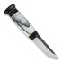 Coltello Tommi Mäkelä Acryl Puukko, grey/black