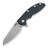 Hinderer XM-18 3.5 Gen5 Sheepsfoot foldekniv, stonewashed, green/black