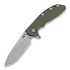 Skladací nôž Hinderer XM-24 Skinny Slicer, stonewash, od green